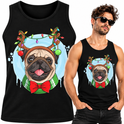 TANK TOP  ŚWIATECZNY FUNNYDOG